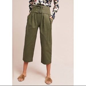 🔥SALE🔥Anthropologie Crop Pleated Pants